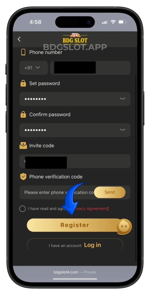 bdg-slot-register-page